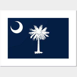 South Carolina Flag Posters and Art